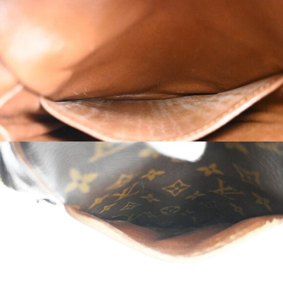 LOUIS VUITTON Danube Shoulder Bag Monogram Leather Brown France M45266 39KB634 - Picture 10 of 14
